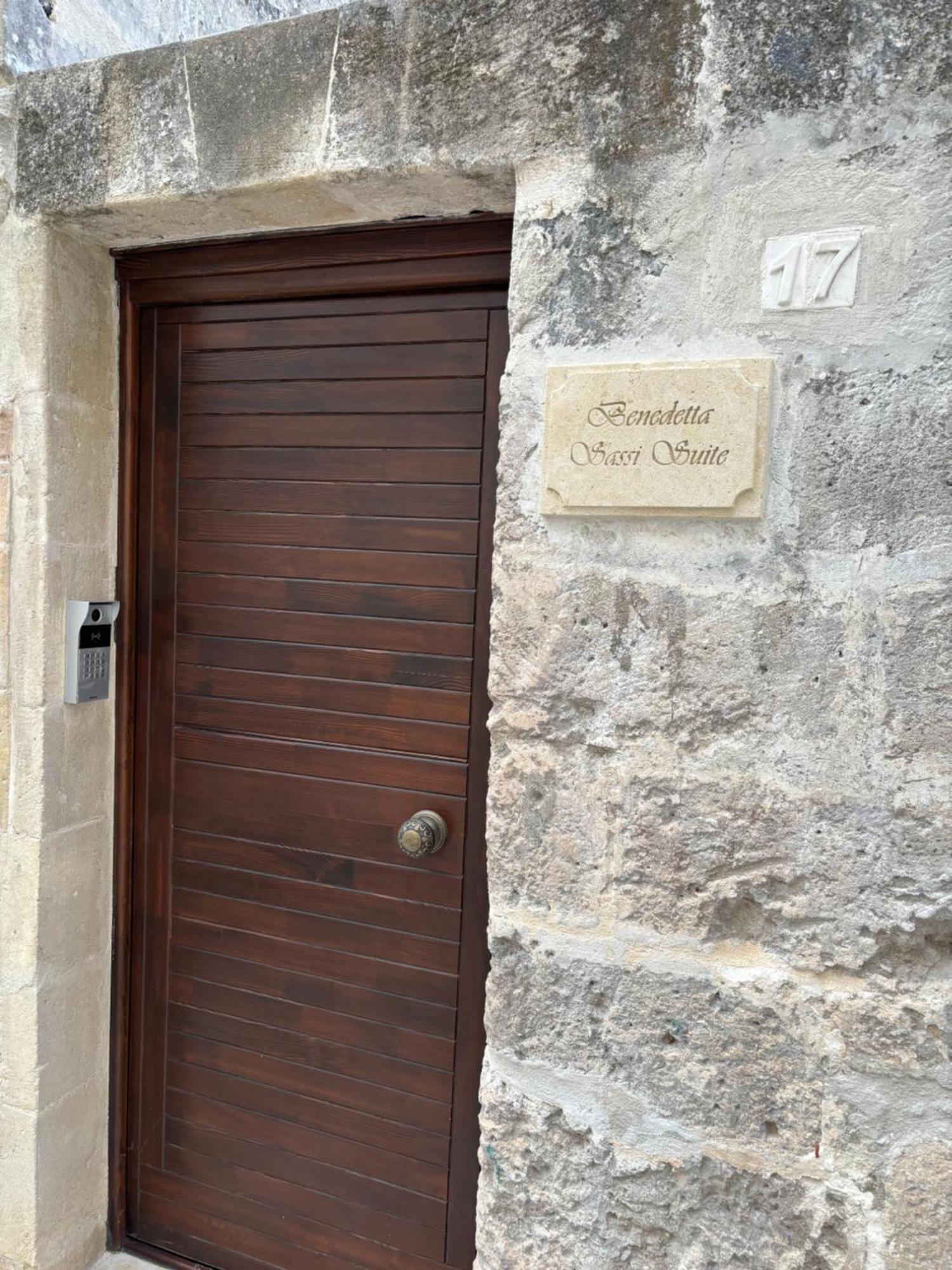 Benedetta Sassi Suite Matera Eksteriør bilde